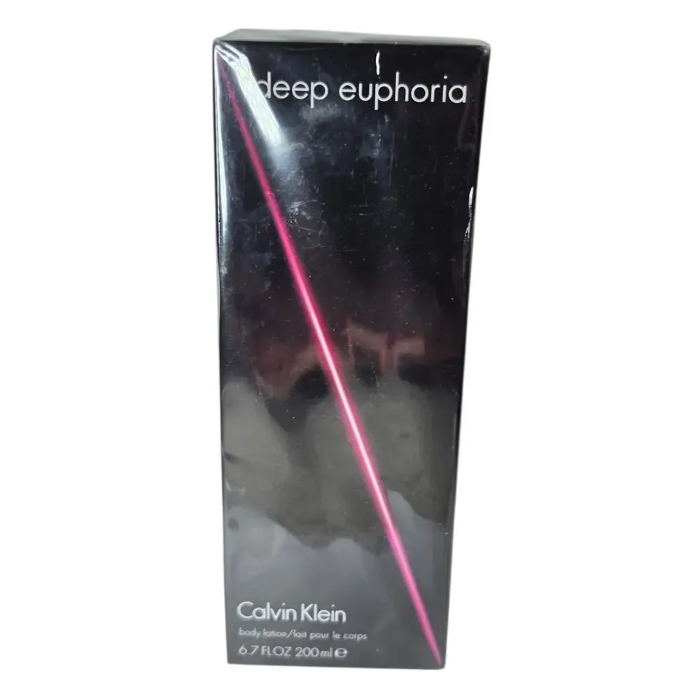 Calvin Klein Deep Euphoria Body Lotion 6.7 oz / 200 ml New Sealed